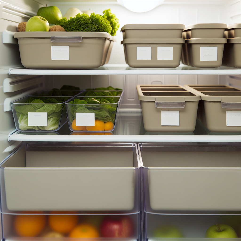 Refrigerator organization