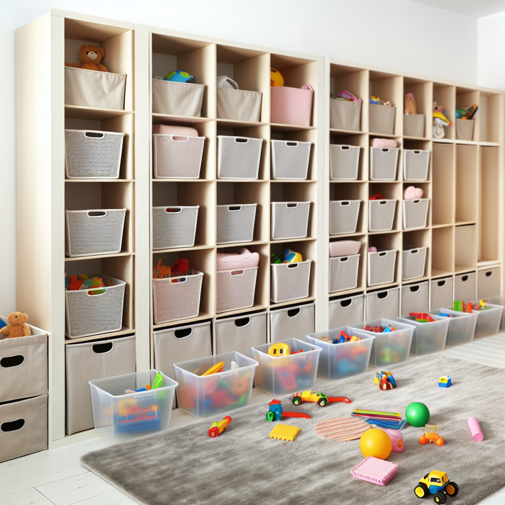 Organized playroom